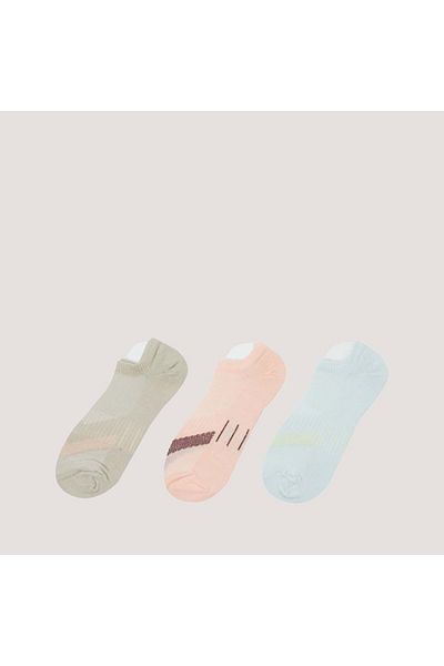 lumberjack Wb Pnabble 3-Piece Women's Socks Set - Mint-Salmon-Beige - 36-39