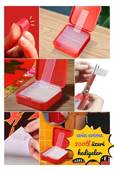 Evin Evime Çift Taraflı Şeffaf Bant Seti