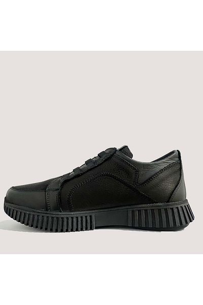 Mammamia Pantofi casual din piele de damă 3375 - negru - 38