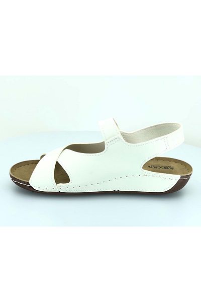 Kids Club Shoes Aryan 08-090 Γυναικεία Ορθοπεδικά Σανδάλια ΛΕΥΚΟ