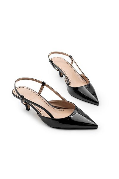 ANTEPSEPETİ Black Patent Leather Shoes