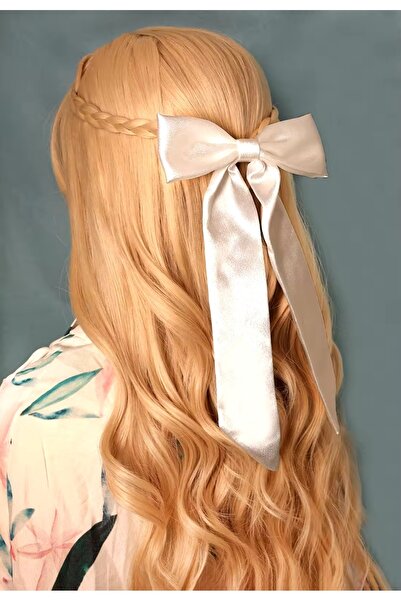 LO ADORO Panglică din satin pentru femei, 2 bucăți, cu cataramă și accesorii pentru mireasă