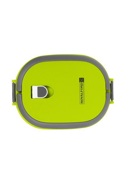 ROYALFORD RF5652GR Square Lunch Box | Stainless Steel Inner
