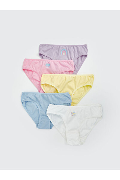 LC Waikiki Printed Girl's Panties Pack of 5