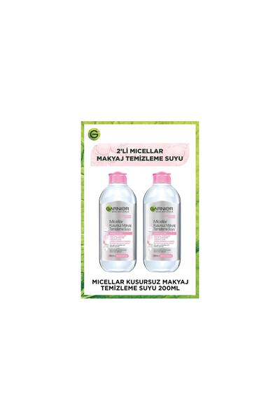 Garnier Micellar Kusursuz Makyaj Temizleme Suyu 200ml 2'li Set