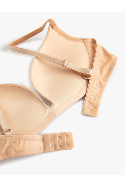 Koton Gepolsterter BH mit gepolsterten Bügeln und dünnen Trägern