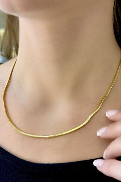 SEYHAN KUYUMCULUK 22 Ayar Altın Balık Sırtı Zincir