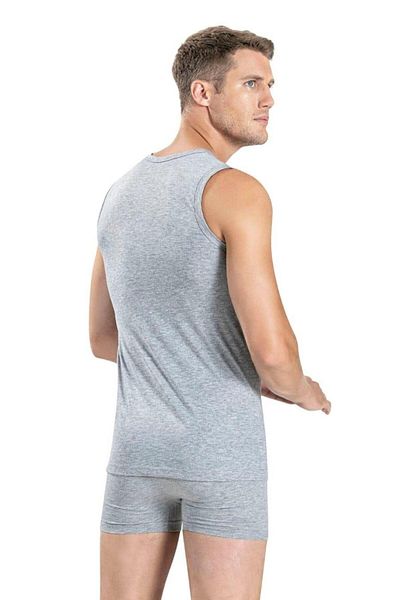 Jiber 114 Men's Zero Sleeve O-Neck Undershirt 12 Pieces