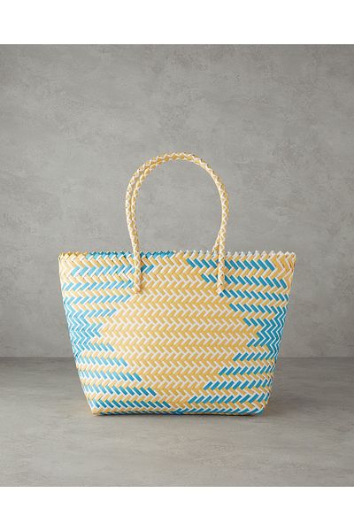 English Home Yellow Berta Bag - Blue