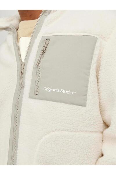 Jack & Jones Ανδρικό μπουφάν από φλις Jorvesterbro Teddy Jacket Aw24 Noos