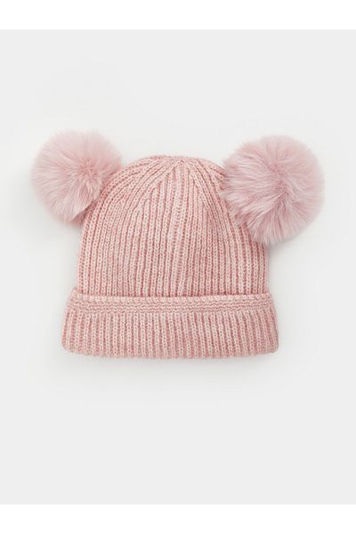LC Waikiki Baby Girl Beret with Pompom