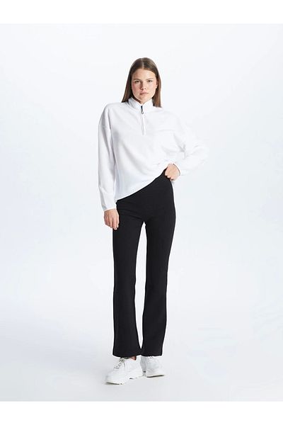 LC Waikiki Pantaloni de damă Xside Active cu talie elastică neagră