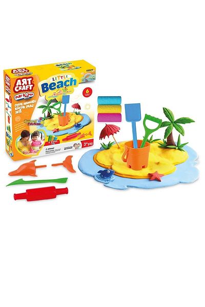 DEDE 03577 Beach Set Play Dough 150 Gr.