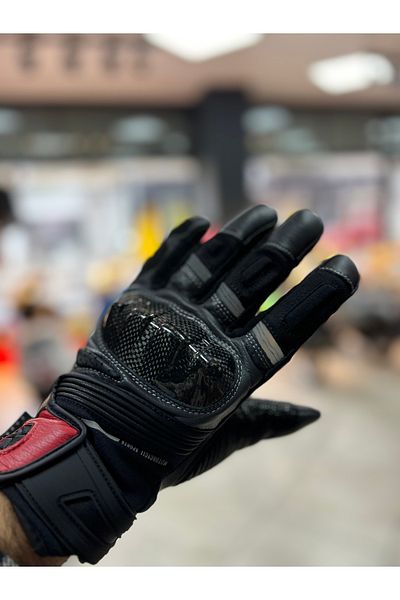 Scoyco Mc78Wp Winter Carbon Motorcycle Gloves (Black)