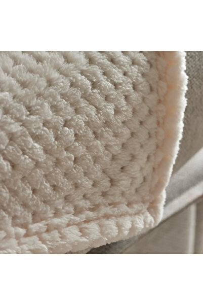 Karaca Home Pearl Baby Fleece Wellsoft, TV Blanket, White