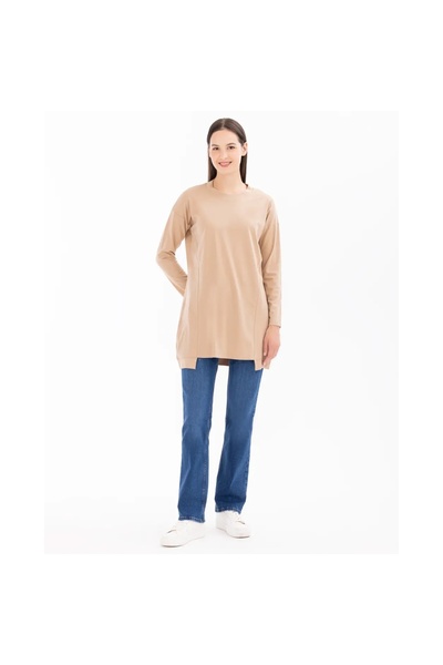 SEÇİL YENİ SEÇİL KADIN örme kumaş basic tunik 10002421211015
