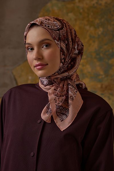 Şalland Shalland Ethnic Pattern Scarf
