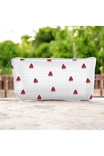 Riyaz Dükkan Kanvas Bez Kalemlik Karpuz