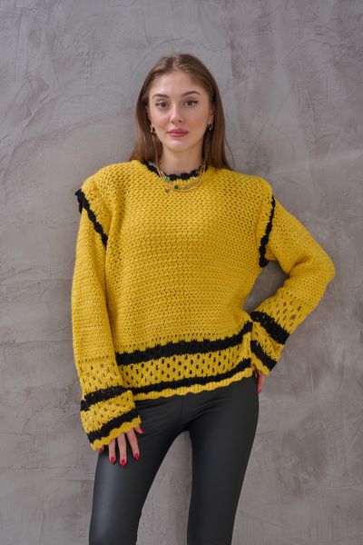 SHUGAA DETALIU DANTELURI DE FEMEI TRICOT MULT CONFORT