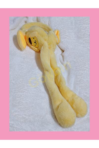 Gökbin Winter Plush Pumping Moving Sound Rabbit Earmuffs Beanie Hat 1Pc