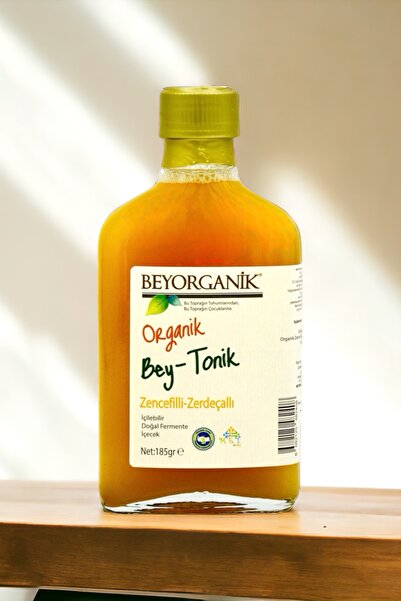 BEYORGANİK ORGANİK Bey Tonik (ZERDEÇALLI-ZENCEFİLLİ) 200 ml (PESTİSİT ANALİZLİ)