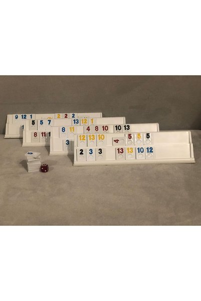 Generic Brand Plastic Midi Size Picnic Okey - Okey Set