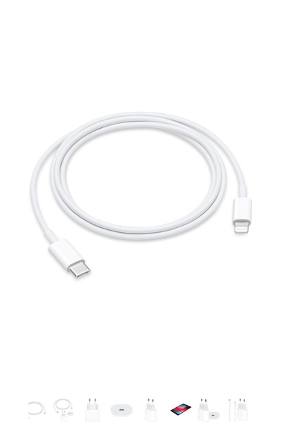 shop İphone Uyumlu Şarj Aleti 20w Lightning Kablo Iphone Tüm Serilerine Uyumlu Hızlı Şarz(ADAPTÖR KABLO)