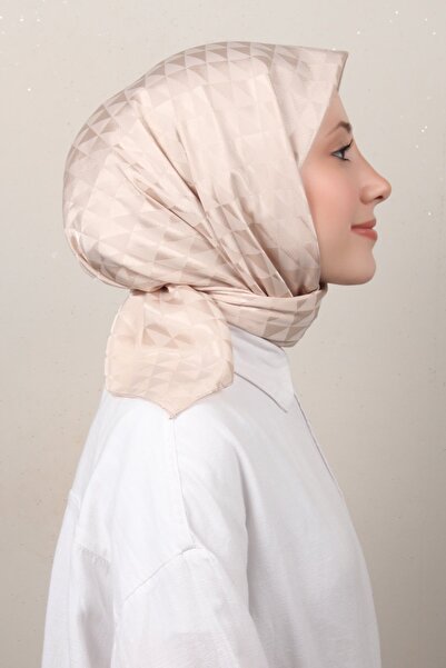 Eşarppark Golden Jakar Eşarp 4138-20 Bej