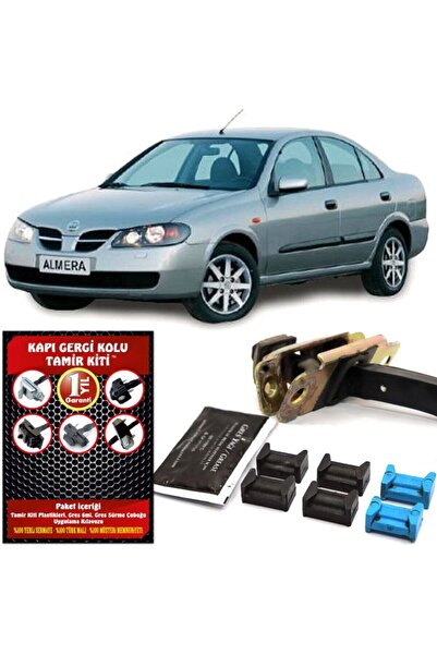 BARRER Nissan Almera Kapı Gergi (Limitör) Tamir Kiti 2 Kapı Set 1998-2006