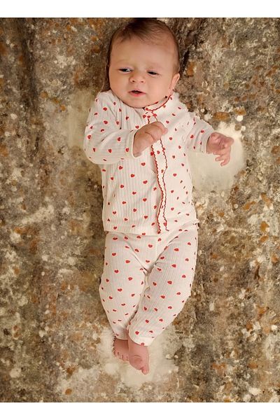 BUUFUU Cotton Newborn Pajama Set for Boys and Girls - Gift