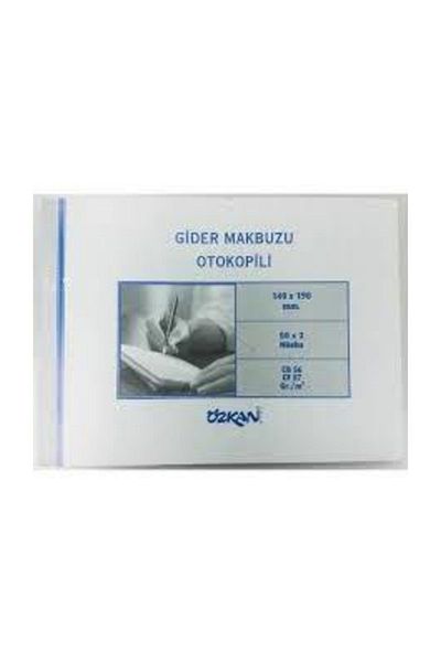 ÖZKAN 2 Chitanță de cheltuieli Nüsha cu autocopie