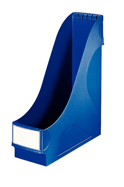 Leitz Cutie de plastic albastră Suport pentru reviste