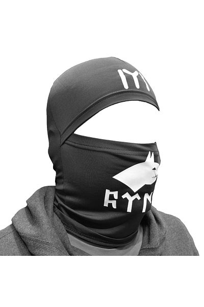 Wolftrap Tactical Turkish Written Balaclava Mask, Black Balaklava Mask Göktürkçe Turkish Written M, under Helmet