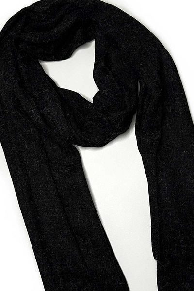 Kravatkolik Unisex Black Shawl Cashew - K634