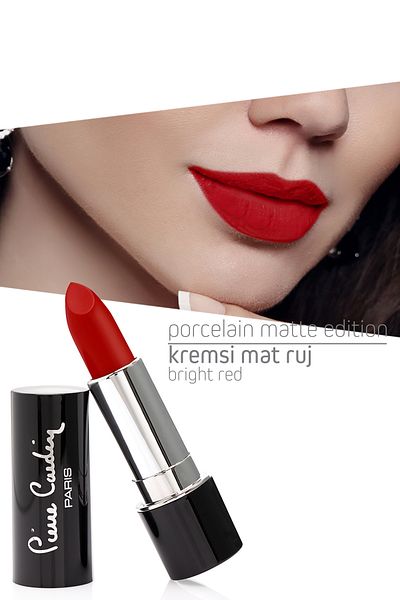 Pierre Cardin Red Matte Edition Lipstick Bright Lipstick 2138680570486569