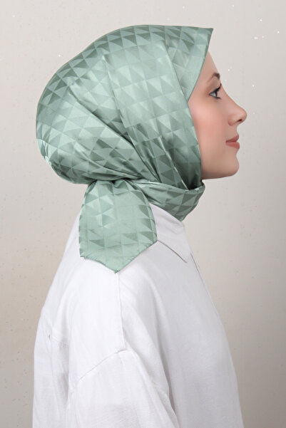 Eşarppark Golden Jakar Eşarp 4138-12 Su Yeşili