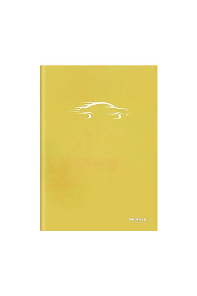 Mopak A4 Full Size Lined 120 Sheets Stitched Cardboard Cover Notebook
