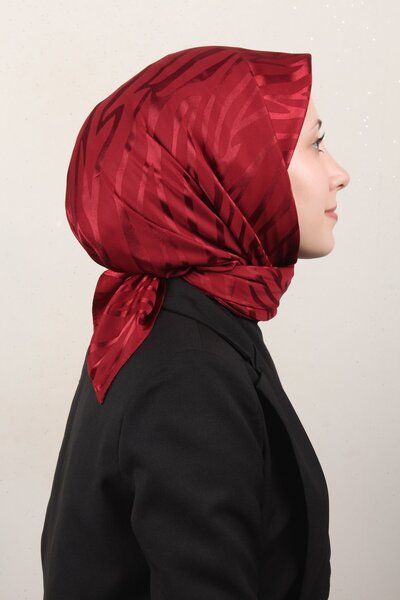 Eşarppark Golden Jakar Eşarp 4136-4 Bordo