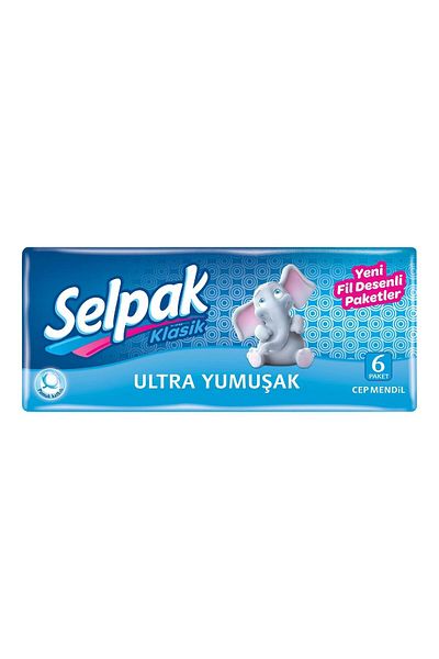 Selpak Pocket Handkerchief 6 Pcs