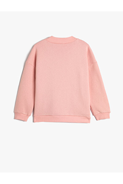 Koton 4wkg10281ak Kız Çocuk Sweat Pembe