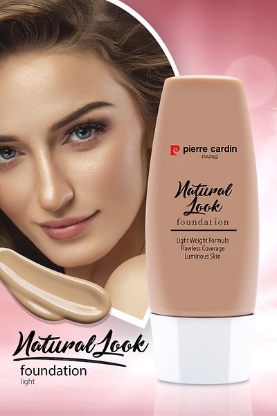 Pierre Cardin Natural Look Foundation - Natural Look Light
