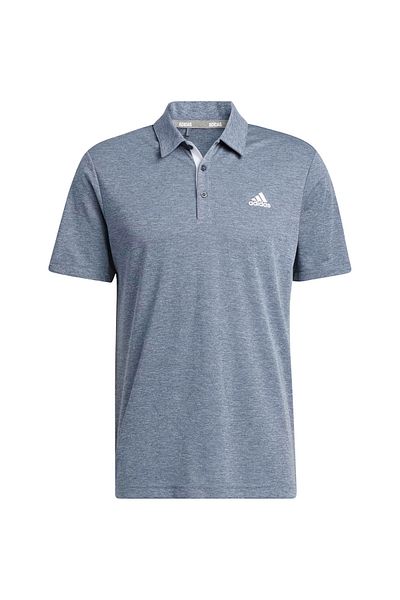 adidas Tričko adidas Poloshirt Performance Drive Heather, modré, pánské