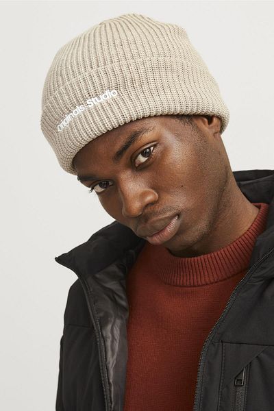 Jack & Jones Jacvesterbro Beanie Noos Stone 12261001