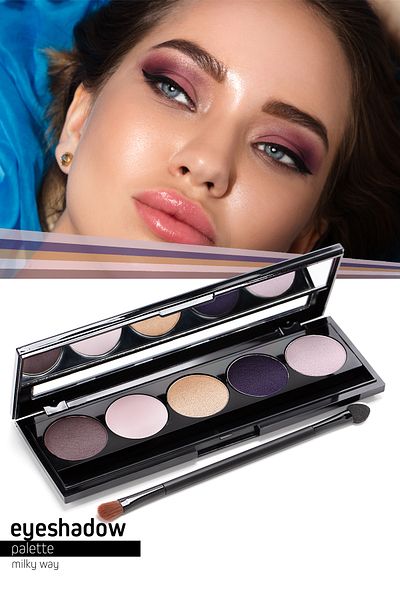 Pierre Cardin Milky Way Eyeshadow Palette - Iconic Haute Couture