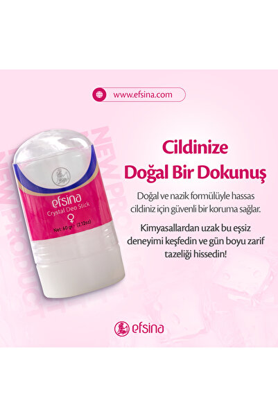 Efsina %100 Doğal RollOn Woman 60 g