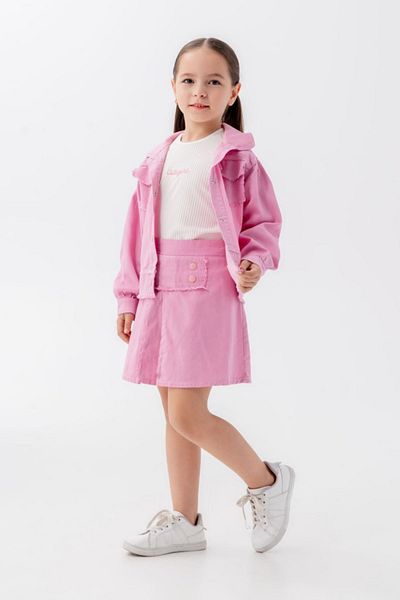 HAUSEkids 6-9 Years Old Cotto Mona Girl's 3-Piece Set - Pink