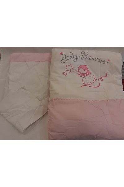 Lolybon Princess 90X120 Park Bed Sleep Set