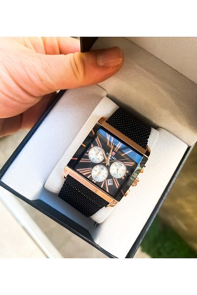 Reward Original Square All Functions Active Men's Wrist Watch + Bracelet Combo
