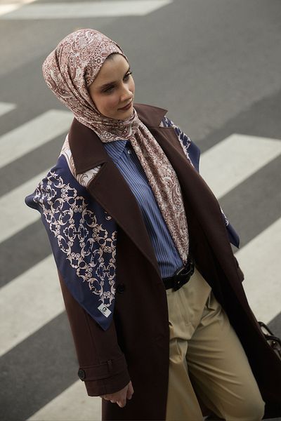 Qef Geeta Patterned Deluxe Shawl