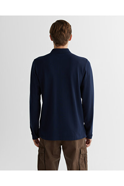 Gant Erkek Lacivert Regular Fit Logolu Polo
